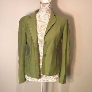 Green blazer
